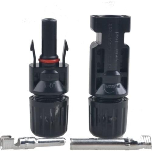 100 Paires PVSolar Panel Connector Male Female Set PV Cable Wire 30A IP67