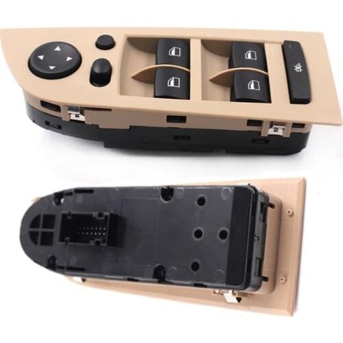 Car Accessories For BMW E90 318i 320i 325i 335i 61319217334 High Quality Console Left Beige Panel Power Window Control Switch
