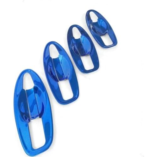 Car styling door handle cover door handle bowl trim fit for x-trail t32 rogue xtrail 2015 2016 stainless steel accessories