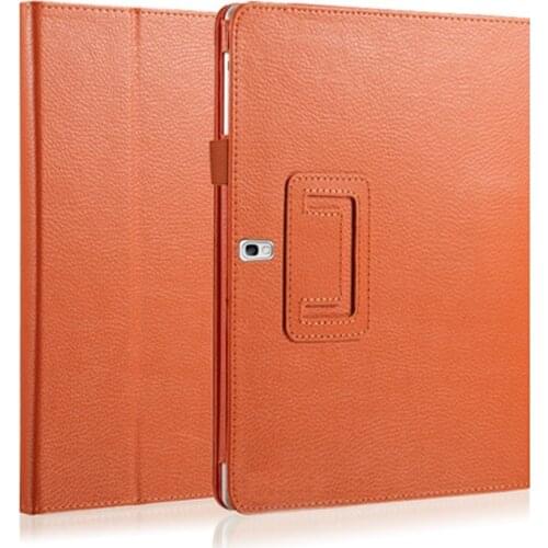 Case for Samsung Galaxy Tab S 10.5 Slim Retro Folding Stand PU Leather Smart Cover Tab S 10.5 SM-T800 SM-T801 T805 Tablet Cases