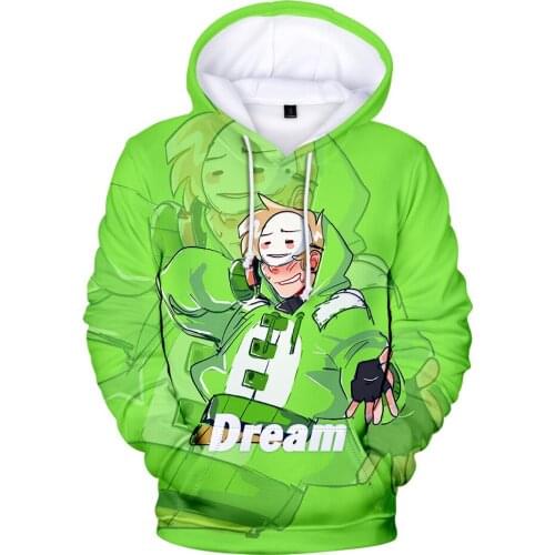 2021 Childrens Sweatshirts Dreamwastaken 3D Digital Printing Hoodies Boys/girls Streetwear Hoodie Casual Dream wastaken Clothes