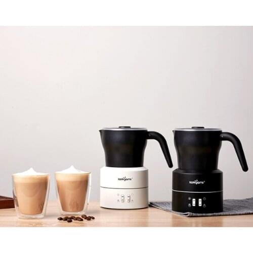 Electric household automatic four-function hot and cold double commercial latte foam machine J05