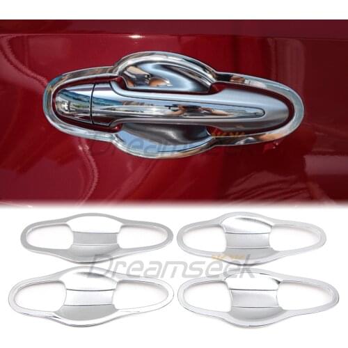 Door Handle Bowl Cavity Cover for Toyota RAV4 2013 2014 2015 2016 2017 2018 Chrome Trim