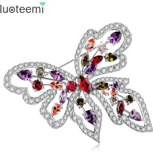 Броши с животными на одежду LUOTEEMI China At AliExpress