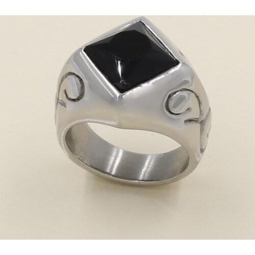 Fashion grain retro mens ring free shipping