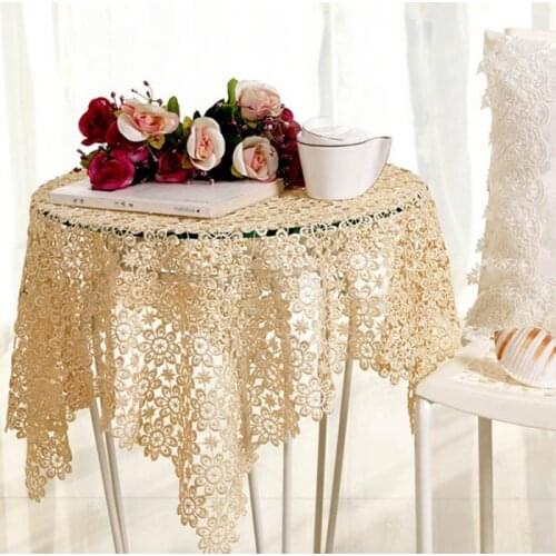 New Beginning Lace Tablecloths On The Table