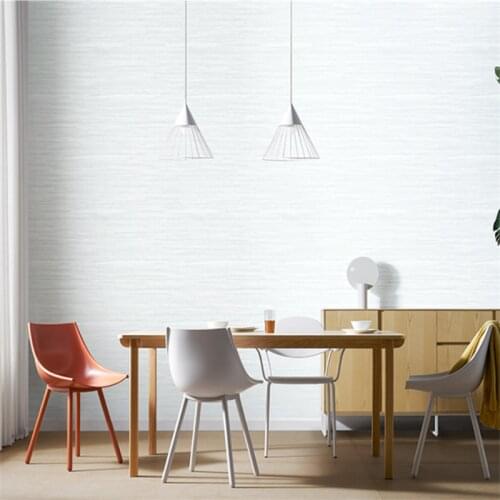 2021 new modern simple pure pigment color white wallpaper ins wind Nordic bedroom living room diatom mud barber shop wallpaper