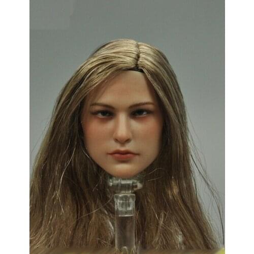 New 1/6 The Era of War Griffin Knight Head Carving Europe Girl Head Sculpt For 12 Inch Female Body In Stock