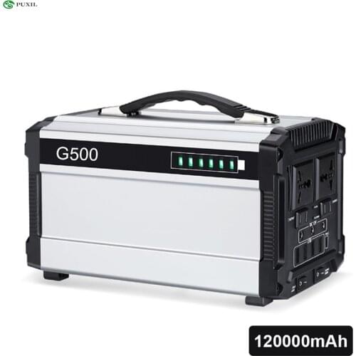 Pure Sine Wave Portable Solar Generator Energy Storage Power Supply Outdoor Led Lighting System For Home Outdoor