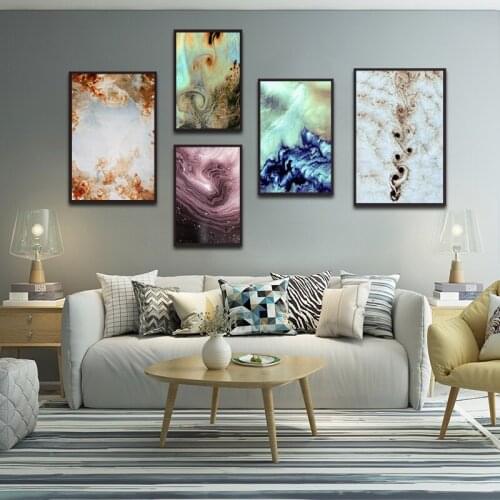 Modern Painting Abstract Lines Magma Wall Art Canvas Painting Posters and Prints Living Room Decoration Painting Wall Pictures