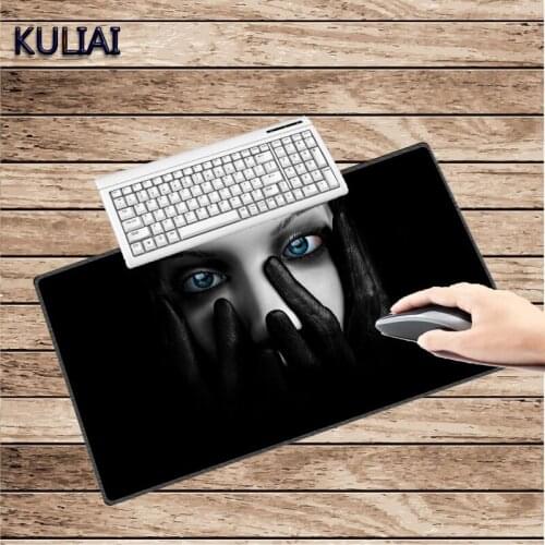 XGZ Personalized Fantasy Girl Cool Mouse Pad Rectangular Rubber White Dense Seam 300X600X2MM Mouse Player Game Keyboard Mats