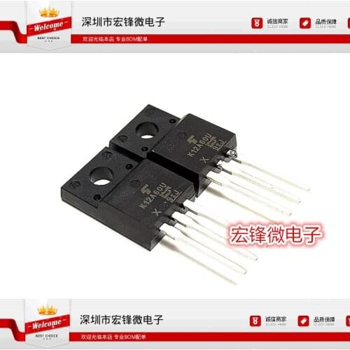 100% Original New In Stock K12A60U TK12A60U 12A/600V TO-220F (5pcs/lot