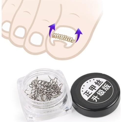 12Pcs Ingrown Toe Nail Correction Wire Fixer Pedicure Paronychia Recover Toenails Straightening Corrector Foot Care Tool TSLM1