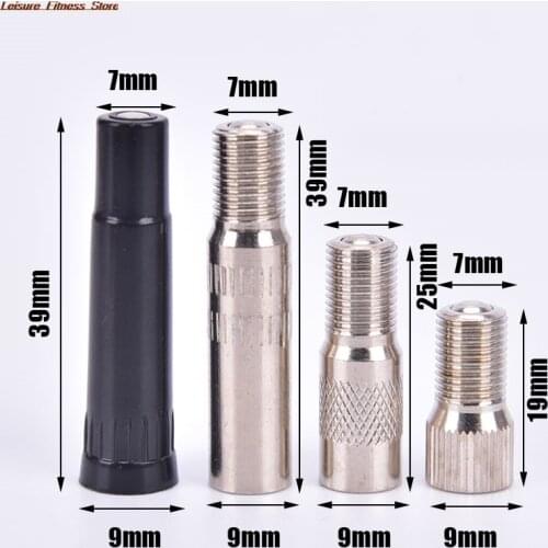 2pcs Bicycle Valve Extender for Schrader Valve Replacement Cycling Bike Parts
