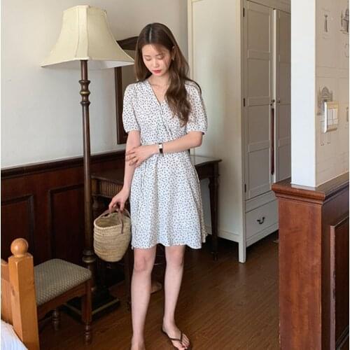 2021 Plus Size Floral Print Summer Dress Evening Long Vintage Dresses Oversize Short Sleeve Beach Women Dress Robe Vestido Prom