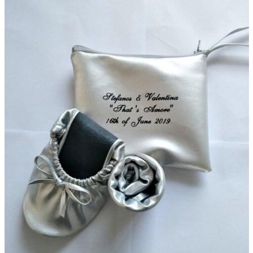 Free shipping! Comfortable 2015 folding dance shoes with red bowknot ballet shoes