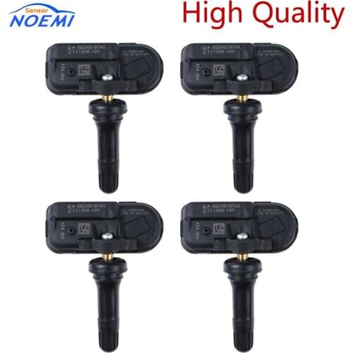 YAOPEI 4pcs 68249197AA For 2014-2017 Jeep Dodge Ram Tire Pressure Monitor TPMS Sensor