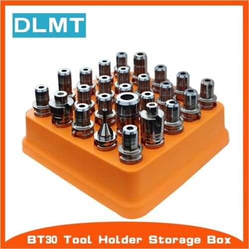 BT30 tool holder storage box number 25 hole control machining center tool holder high strength plastic finishing rack