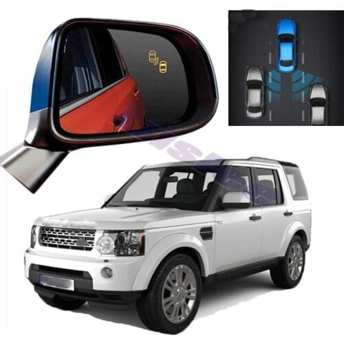Car BSM BSD BSA Radar Warning Safety Driving Alert Mirror Detection Sensor For Land For Rover Discovery LR 4 L319 2014~2017