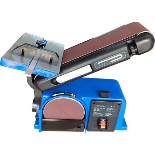 Home Sanding Machine Woodworking Center Belt Metal DIY Dust Collection Desktop Vertical Multifunction Electricity Polishing Tool