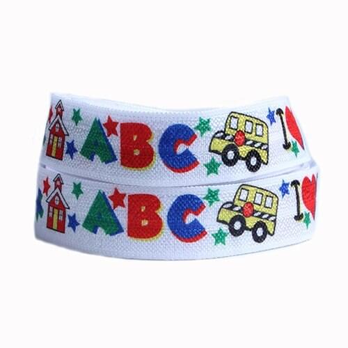 FLRA ElasticFree shipping school fold over elastic for kids