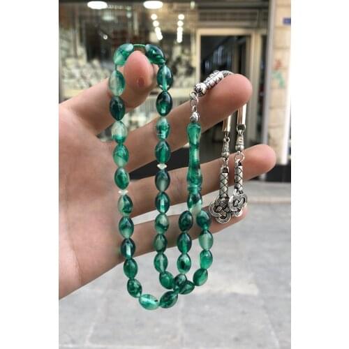 Islamic Tasbih Muslim Rosary Beads 33 Prayer Rosary For Men Bracelet For Men Accessory amber oltu amber stone Handmade Turkey