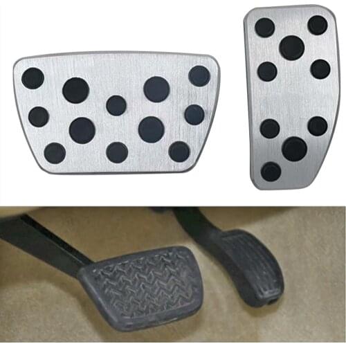 Car Pedal Kit Cover For Toyota Land Cruiser 200 2014 2015 2016 2017 2018 2019 Automatic Transmission Accelerator