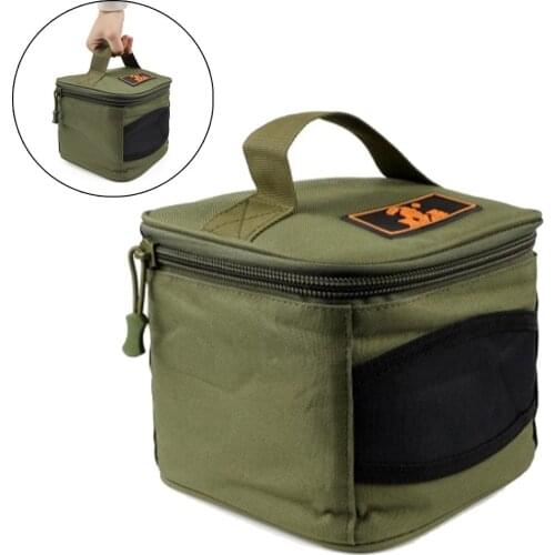 Multifunctional Fishing Reel Bag 20*18*15cm Waterproof Reel Lure&Gear Bag Storage Case Bags Iscas Pesca Fishing Tackle