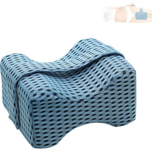 Memory Foam Orthopedic leg Pillow for Sleeping Body Pregnancy Pillow Sciatica Back Hip Support Leg Gel memory foam leg massage