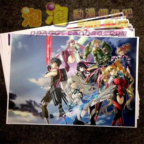 8 pcs/set Anime Hundred poster wall pictures room stickers toys A3 Film posters