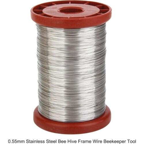 Stainless Steel Wire for Beekeeping Beehive Frames Tool 1 Roll 0.5mm 500g Frames Bee Hives Bees Equipment Special Beekeeping