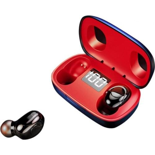 S9 Bluetooth 5.0 Earphones Stereo Mini TWS HiFi In-ear Wireless Headsets with Mic for Travel Wireless Headphones