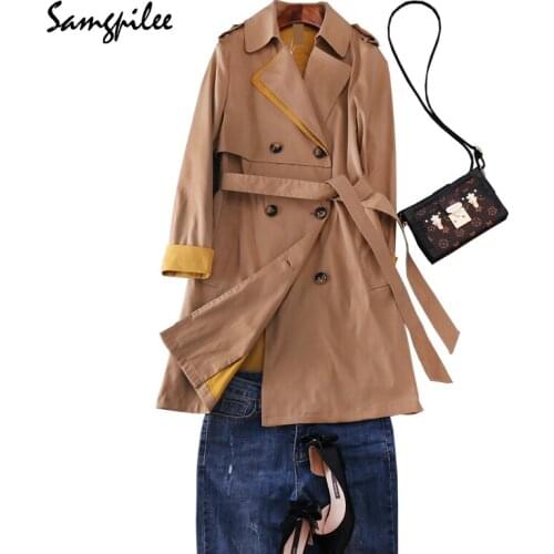 Женские длинные плащи Samgpilee China At AliExpress