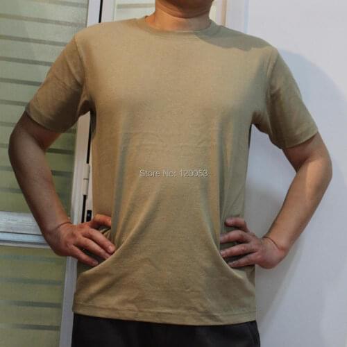 Heavy Quality 205GSM 7.2OZ 100% Cotton Mens Short Sleeve Baselayer, Super Heavy Pure Cotton Underwear Sleepwear Seamless Body