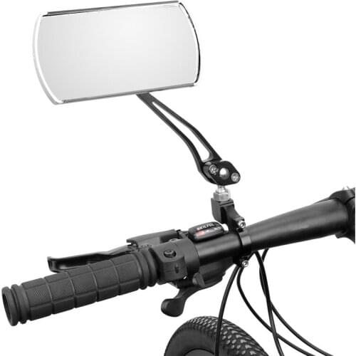 Bicycle Rearview Mirror Aluminum Alloy High Definition Wide Range Rearview Mirror Adjustable Left and Right Rearview Mirror