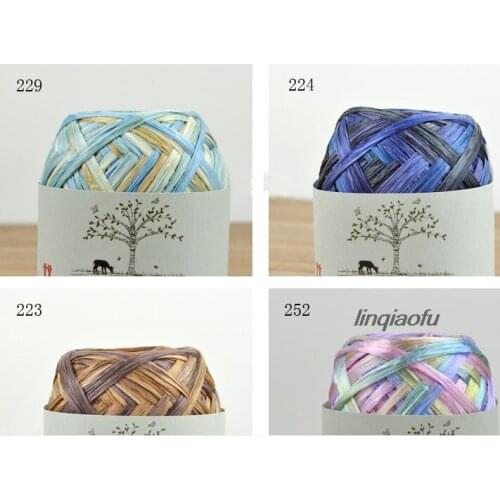 High-end handmade natural environmental protection fiber line, straw line