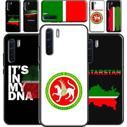 Tatarstan Flag Coat of Arms Phone Case For OPPO A53 2020 A5 A9 A31 A52 A72 A92 A83 A91 A93 A1K A15 A3S A5S F5 F7 Cover