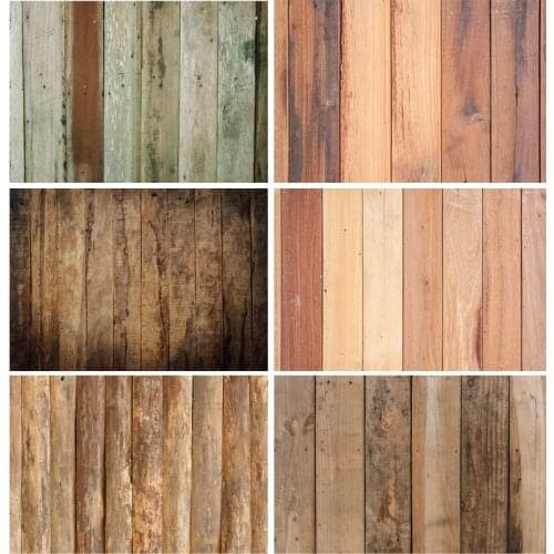ZHISUXI Vinyl Retro Wooden Floor Children Baby Portrait Photography Backdrops For Photo Studio Background Props 21417 JTW-03
