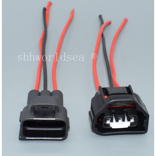 Shhworldsea 3 Pin 11261 Female Auto Sensor Connector 1JZ TPS Connector non E Throttle Automotive Plug 7283-1133-10 For Toyota