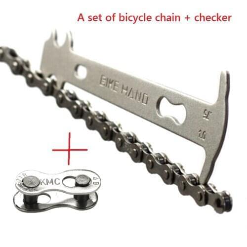 1Pc Bike Chain Wear Indicator + Bike Chain Mountain Road MTB Bicycle Checker Kits Multi-Functional Accessories Repair Tool