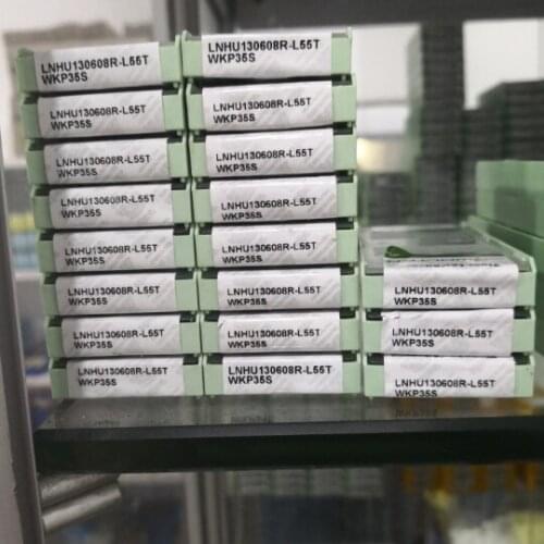 10PCS CARBIDE INSERT LNHU130608R-L55T WKP35S