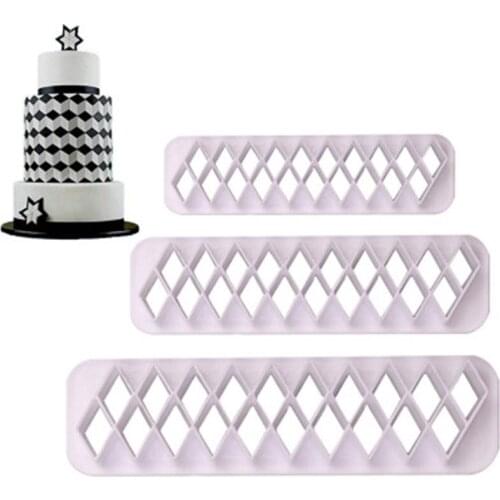 DIY diamond stainless steel mold fondant baking tools Cookie Tools cake decoration tools Valentines Day Easter