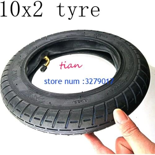 Free Shipping 10x2 for Xiaomi Mijia M365 Electric Scooter Tire with High Performance Inflation Tube Wheel Tyre Outer Inner Tyre