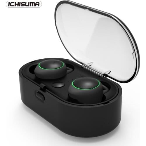 Bluetooth Headset Wireless Stereo Earbud Sport Earphone Bluetooth Headphone With Charging Box for iPhone Samsung