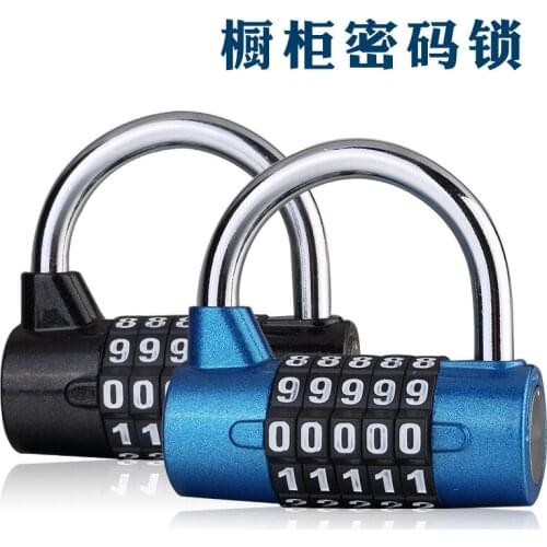 Large 5 digits gym cabinet code lock locker toolbox room door padlock keypad door lock