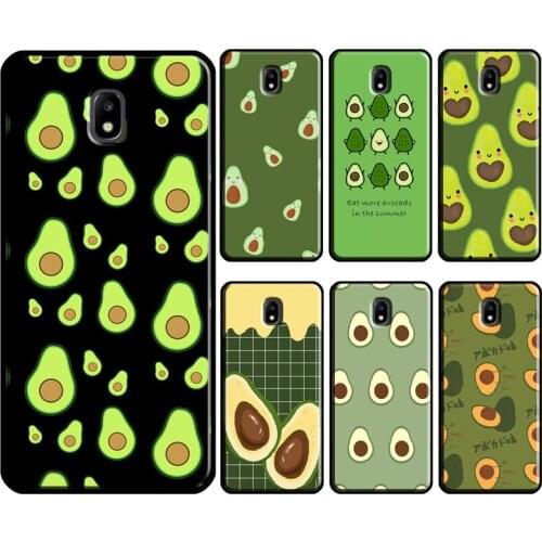 Funny Avocado Art Fruit For Samsung Galaxy A3 A5 2017 J3 J7 J5 2016 J4 J6 J8 A6 A8 Plus J2 Core 2018 Phone Cover