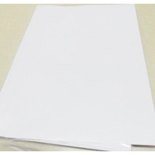 FUNCOLOUR 40PCS A4 Blank Waterproof Sticker Paper MATTE White Vinyl Label for Inkjet Printer NEW SPECIAL MATERIAL - RJ0001