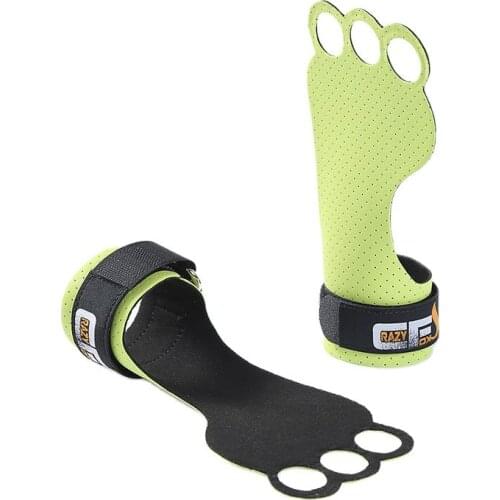 1 Pair Gymnastics Hand Grips Gymnastic Crossfit Grip Perfect for Pull-ups Kettlebell Home Gym