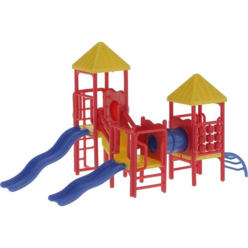 Model Train Railway Children Facility Playground Toys 1:75-1:100 HO Scale