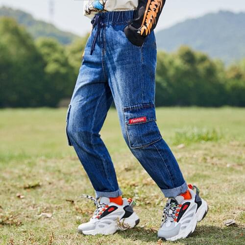 Джинсы для подростков мальчиков JISENAHU China At AliExpress